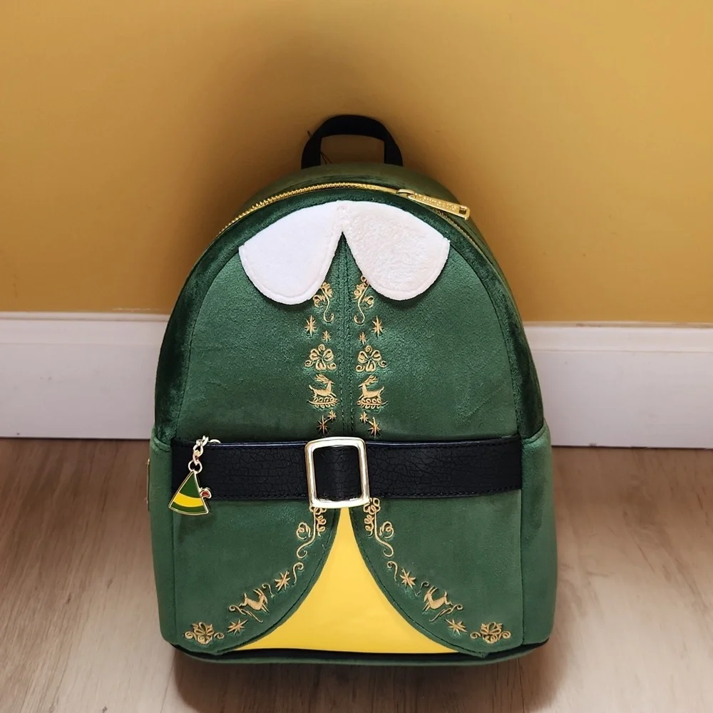 Loungefly Buddy the Elf Christmas Mini Backpack NWT - Picture 1 of 11